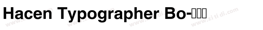 Hacen Typographer Bo字体转换 Hacen Typographer Bo字体转换
